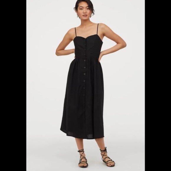 H&M Linen-blend Dress - Picture 2 of 8